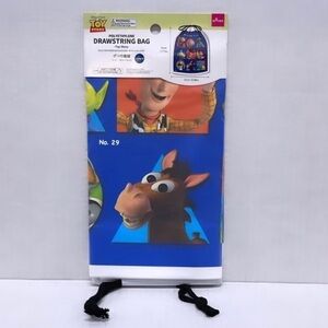 Disney Pixar Toy Story Friends Large Drawstring Bag - Blue